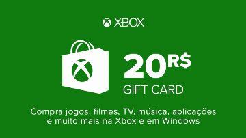 GIFT CARD XBOX R 20 ENTREGA AUTOMÁTICA Gift Cards GGMAX