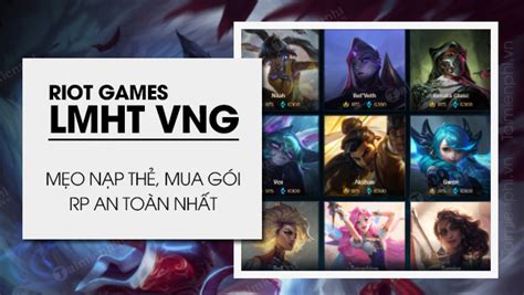 How To Safely Recharge Your League Of Legends VNG Card In Riot Games