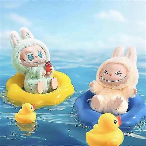 New Hot Cute Labubu Replica The Monsters Cardiac Macarone Kawai Guess Bag Figure Model