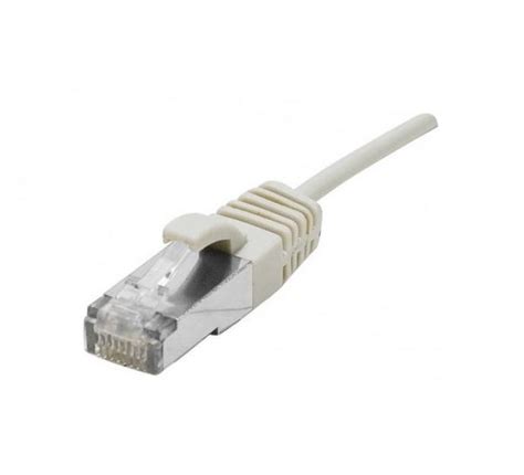 Dexlan Cordon Rj45 Cat 6a S Ftp Lsoh Ultra Fin Gris 10 M 858706 Devis