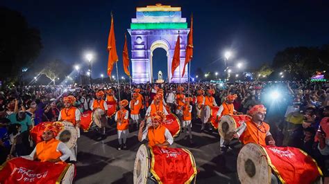 In Pictures The India Gate And Revamped Kartavya Path