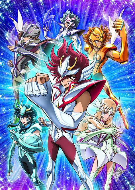 Saint Seiya Omega 2012 Cover By Blue Leader97 On Deviantart