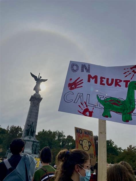 Montr Al En Marche Pour Le Climat Le D Lit