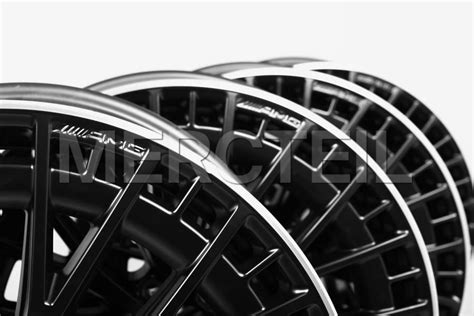Eqs Amg Multi Spoke Design Black Matte Light Alloy Wheels R21 297