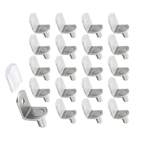 Pcs Shelf Support Studs Pegs Pins Plugs Mm L Shaped Cabinet Bracket