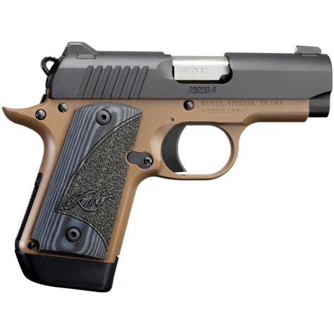 Kimber Micro Mm Luger In Tru Tan Matte Black Pistol Rounds