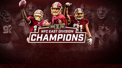 The Redskins Are NFC East Champs!