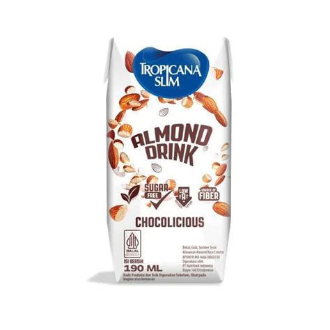 Tropicana Slim Almond Flavored Drink Chocolicious 190ml Springs