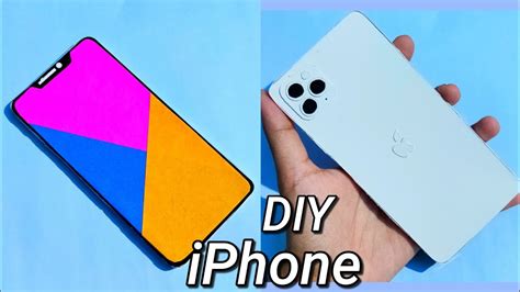 How To Makediy Apple Iphone 11 Max Pro With Papereasy Paper Crafts