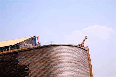 Replica of Noah's Ark build in Holland — Stock Photo © erikdegraaf ...