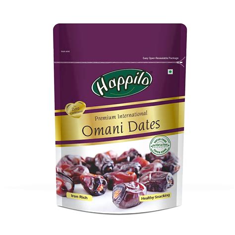 Happilo Premium International Omani Dates G Khajoor Or Khajur Dry