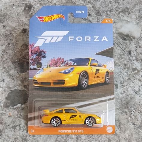 Jual Hot Wheels Seri Forza 2023 Porsche 911 GT 3 Kuning HW SERIES Shopee Indonesia