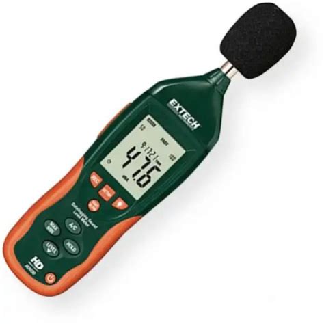 Extech Hd Nist Datalogging Sound Level Meter With Nist Tillescenter