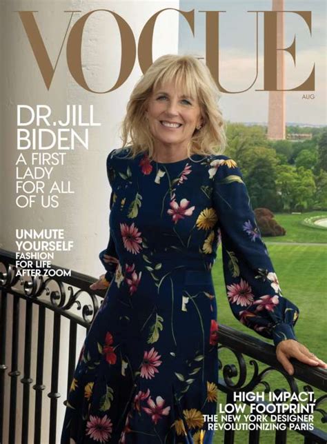 Cover Di Vogue Con Jill Biden Dago Fotogallery