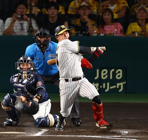 阪神4連勝！奥川先発のヤクルトに競り勝つ プロ初スタメン野口が2打点と奮闘 ライブドアニュース