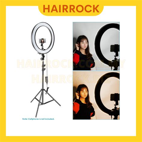 Camera Photo Video Lighting Kit Led Ring Light With Light Stand For Smartphone Makeup Portrait