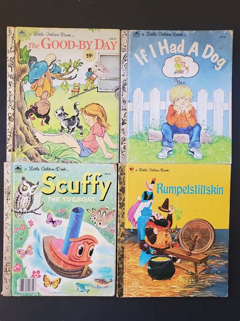 Vintage Little Golden Books - Etsy