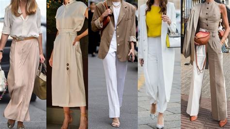 Looks Y Outfits Casuales Modernos Y Atemporales Para Vestir Con Clase Y