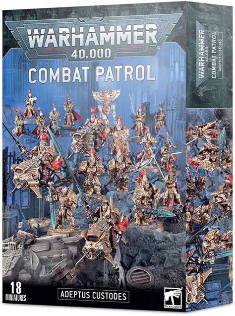 Warhammer K Combat Patrol Adeptus Custodes Set New In Box Oop Starter