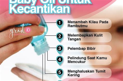 6 Manfaat Tersembunyi Baby Oil Bagi Kecantikan