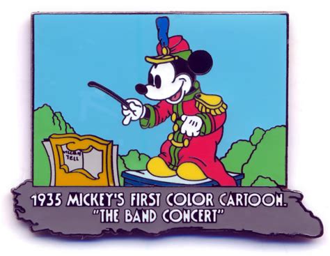 46033 9 1935 First Color Cartoon The Band Concert Mickey