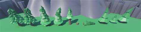 Eegggs Mega Lowpoly Asset Pack V1 Trees Decorations And More