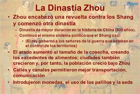 DINASTÍAS CHINAS más importantes Lista con nombres y resumen