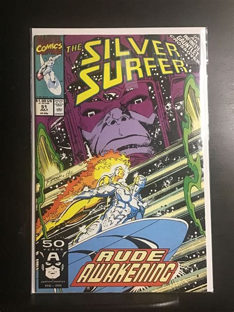 Silver Surfer July Volume Marvel Comic Book Ron Lim Art