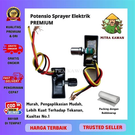 Jual Potensio Sprayer Elektrik Manual Premium Shopee Indonesia