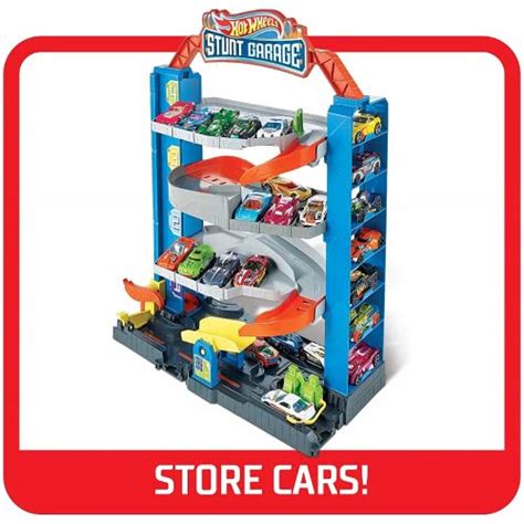Mattel Hot Wheels City Stunt Γκαράζ Play Set GNL70 Toys shop gr