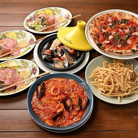 【期間限定】mare マーレ5品＋2時間飲み放題 Italian Kitchen Vansan イタリアンキッチン バンサン 盛岡西青山店