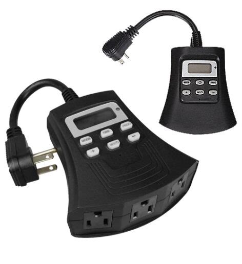 Outdoor 3 Outlet Digital Timer | EZ GRO Garden