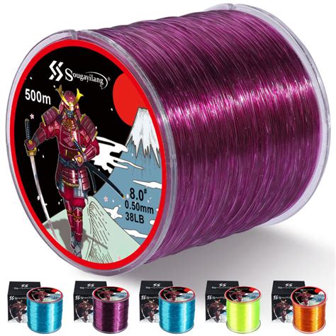 Cod M Fishing Line Super Strong Colors Nylon Fishing Line