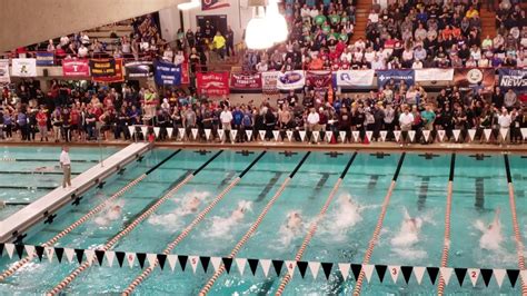 2020 Ohio Swim Team State 2430 50 Back Youtube