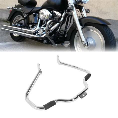 Chrome Engine Guard Bar Fit For Harley Heritage Softail Flstc Flstf