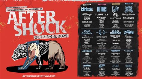 Sacramento's Aftershock Announces 2025 Lineup
