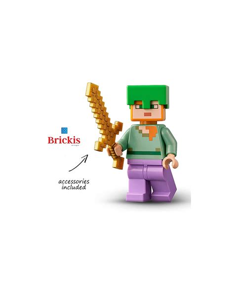 Lego® Minecraft Minifigure Alex With Sword Ubicaciondepersonascdmxgobmx