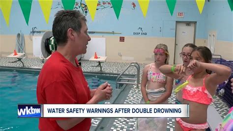 Water Safety Warnings Following Double Drowning In Buffalo Youtube