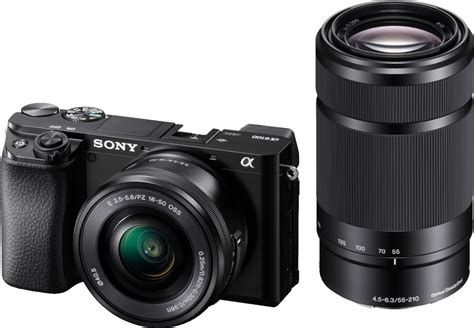 Sony Alpha Mirrorless Camera Lens Kit With E Pz Mm And E