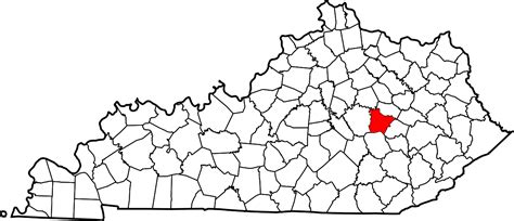 Filemap Of Kentucky Highlighting Estill Countysvg Wikipedia