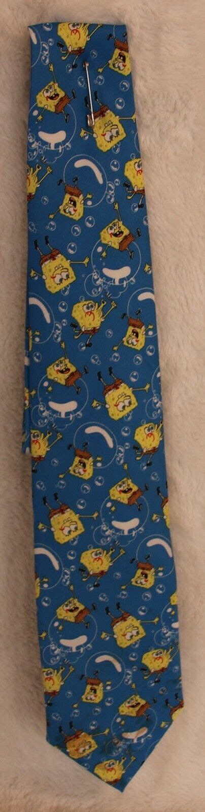 MEN S NOVELTY TIE NICKELODEON SPONGEBOB SQUAREPAN Gem