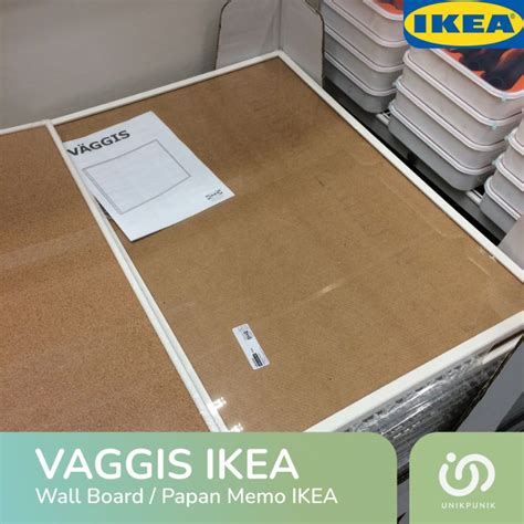 Jual Wallboard Pin Papan Memo Dengan Pin Board Memo Vaggis Ikea