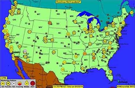 Us Radiation Fallout Map