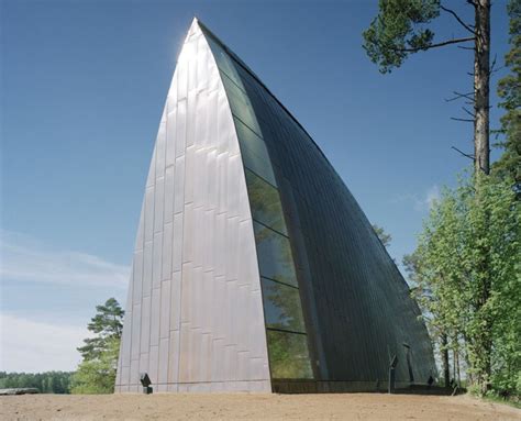 St Henrys Ecumenical Art Chapel Sanaksenaho Architects Interior Arch ...