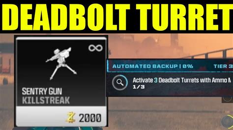 How To Activate Deadbolt Turrets With Ammo Mod Circuit Boards Mwz