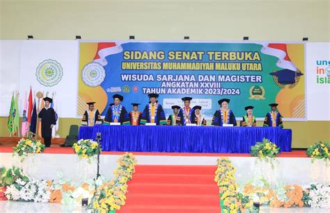 Wisuda UMMU Luluskan 368 Mahasiswa Magister Dan Sarjana