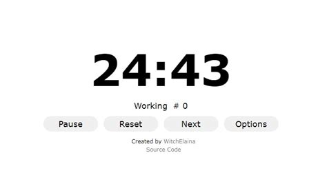 A Simple Pomodoro Timer Built With Vue Js