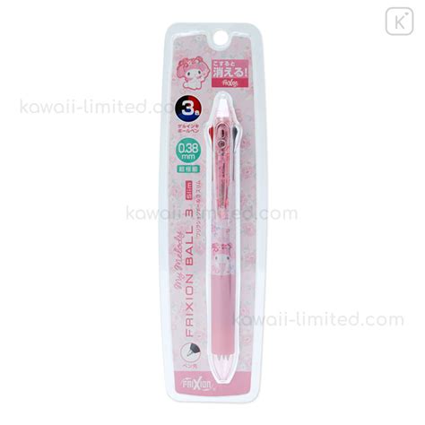 Japan Sanrio Frixion Ball Slim Color Multi Erasable Gel Pen My