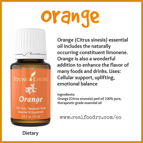 Orange Essential Oil | Real Food RN