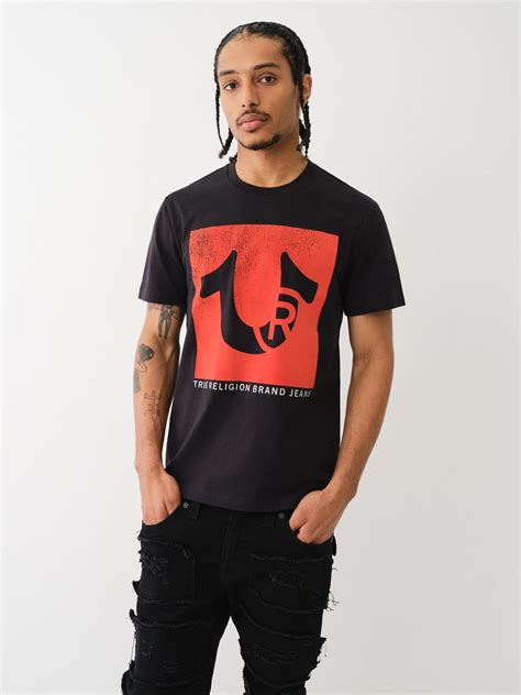 Faded Horseshoe Logo Tee True Religion